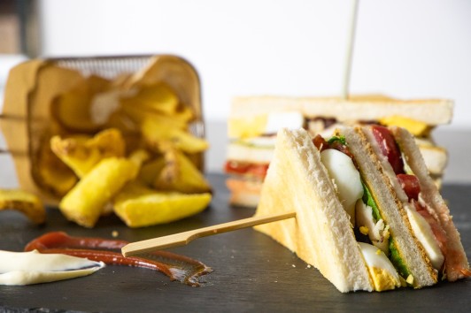 Il Club sandwich versione Monun: praticamente imperdibile